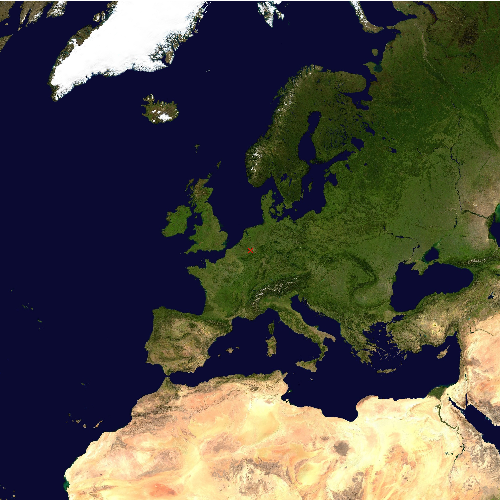 Position des Flughafens