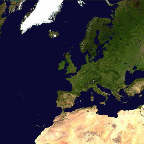 Position des Flughafens