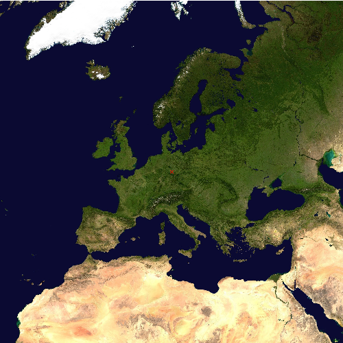 Position des Flughafens