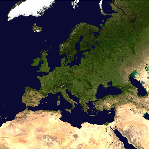 Position des Flughafens