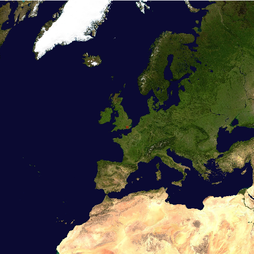 Position des Flughafens