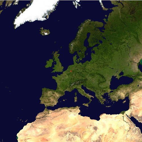 Position des Flughafens
