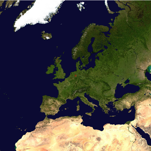 Position des Flughafens