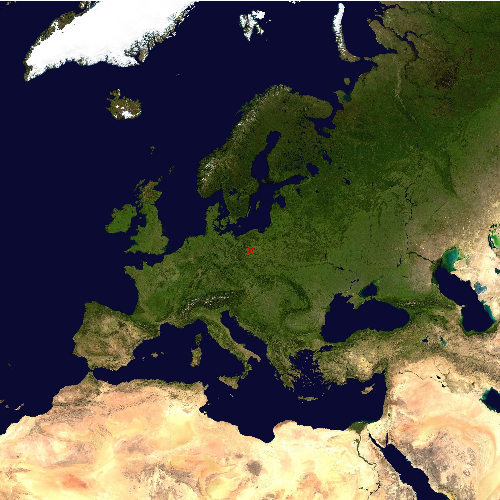 Position des Flughafens