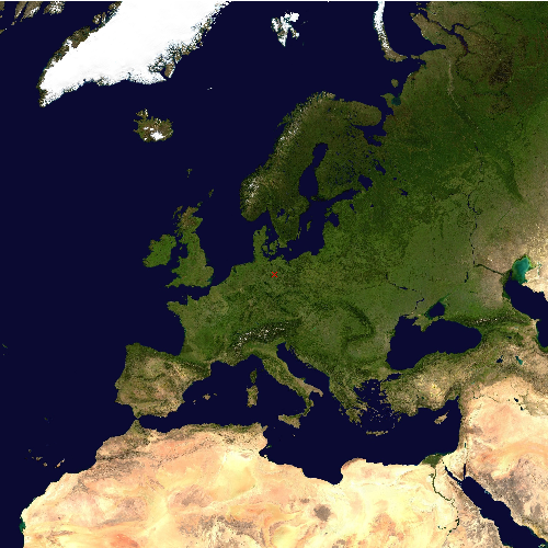 Position des Flughafens