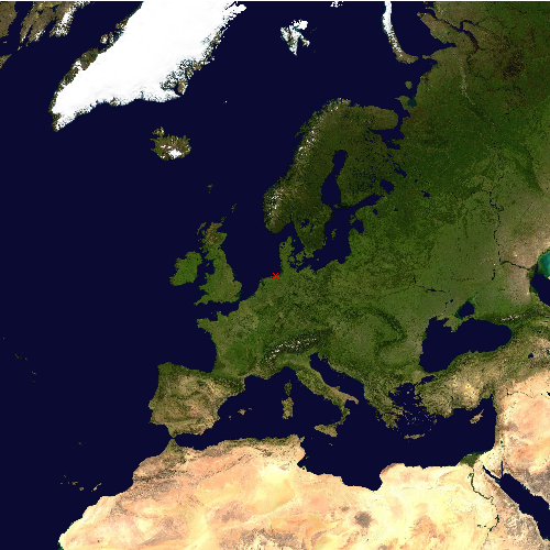Position des Flughafens