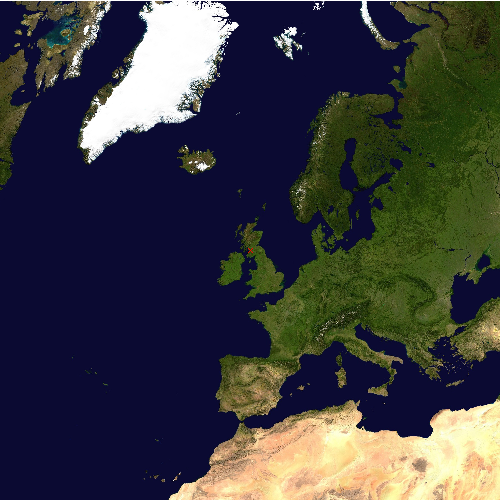 Position des Flughafens