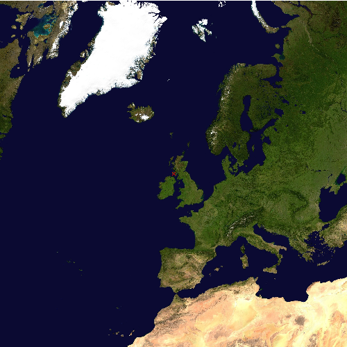 Position des Flughafens