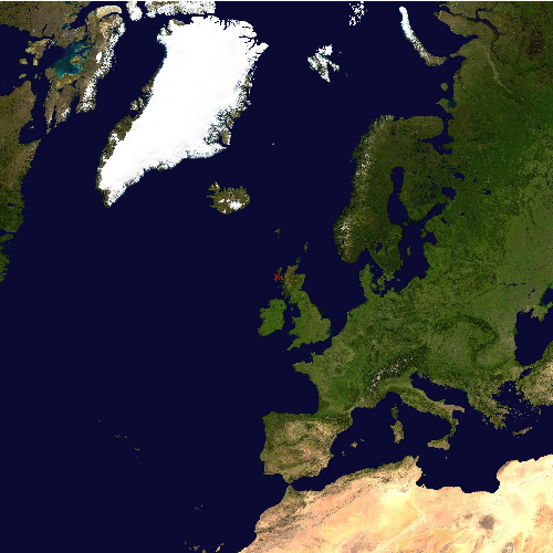 Position des Flughafens