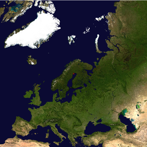 Position des Flughafens
